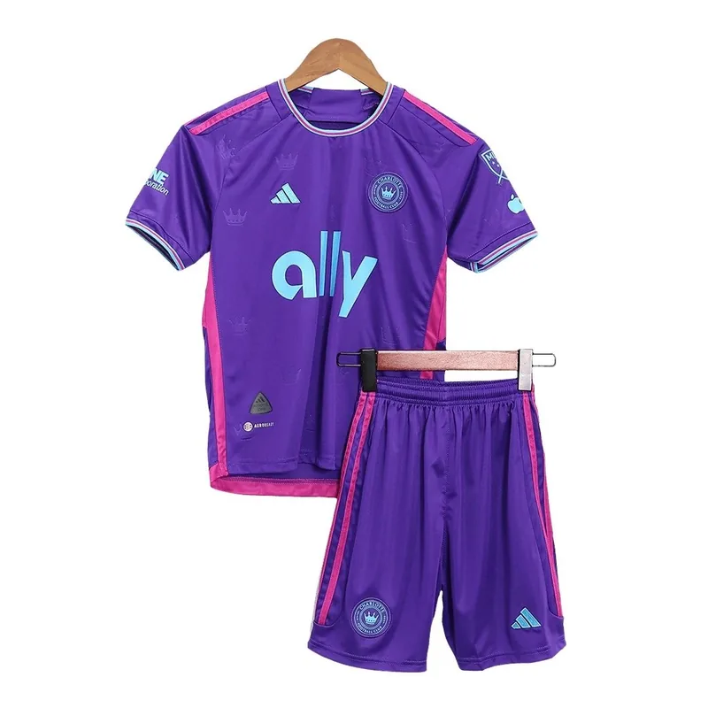 2023 Charlotte FC Away Jersey - Kids