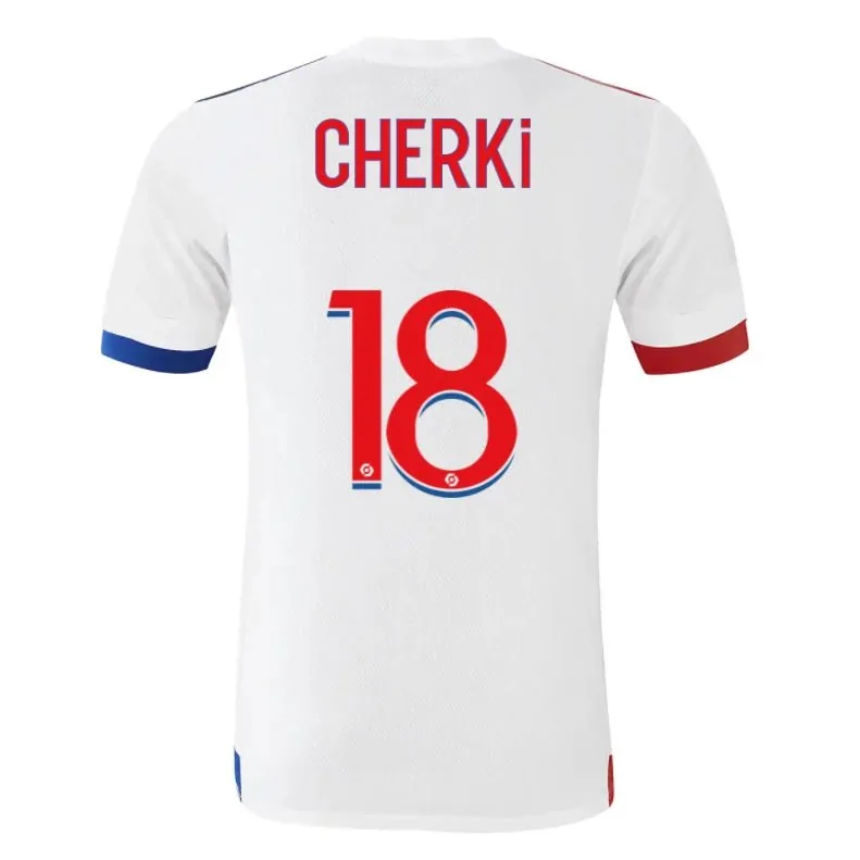 Lyon Cherki 18 Olympique Lyonnais 20/21 Home Jersey