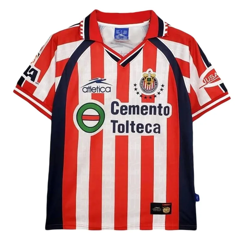 1999/00 Chivas Guadalajara Retro Home Jersey