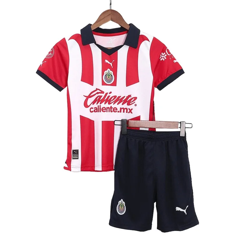 Chivas Guadalajara 23/24 Home Jersey - Kids