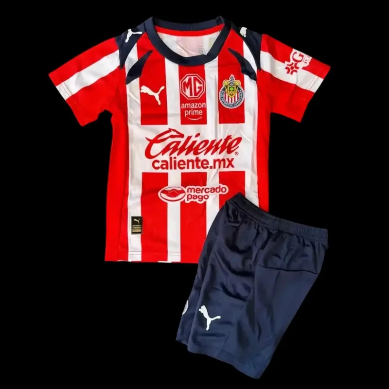 Chivas Guadalajara 25/26 Home Jersey - Kids