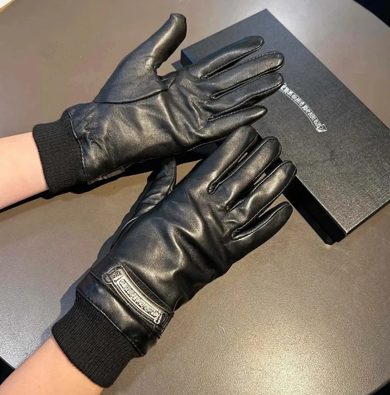 Chrome Hearts Lambskin Cashmere Gloves Ver.A