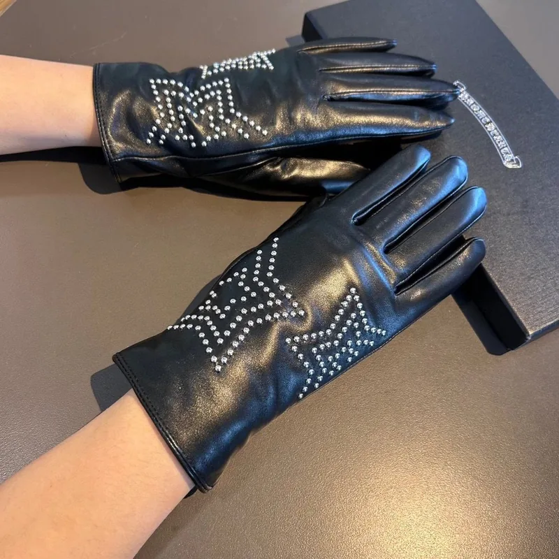 Chrome Hearts Lambskin Cashmere Gloves Ver.C