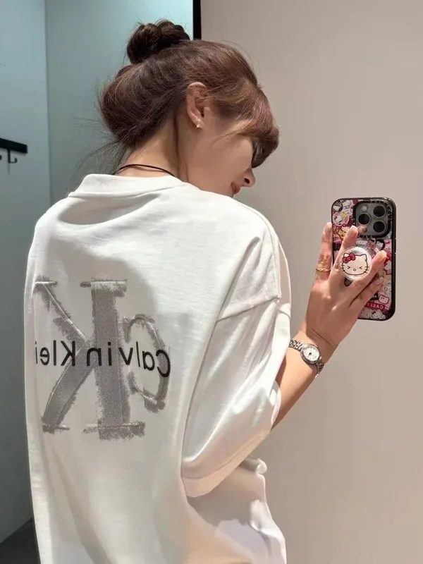 CK Print T-Shirt Women Ver.B