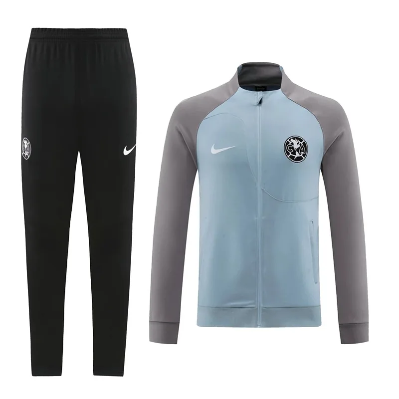 2022 Club America Jacket Tracksuit 23 Blue Gray