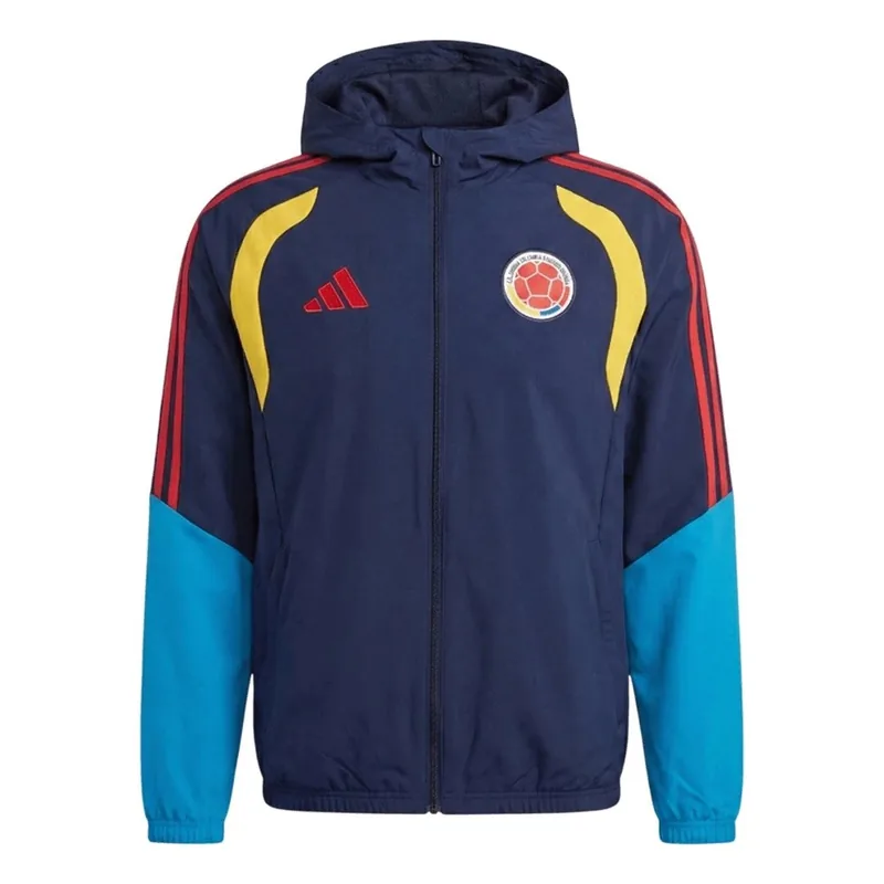 Colombia 2026 Hoodie Jacket Navy