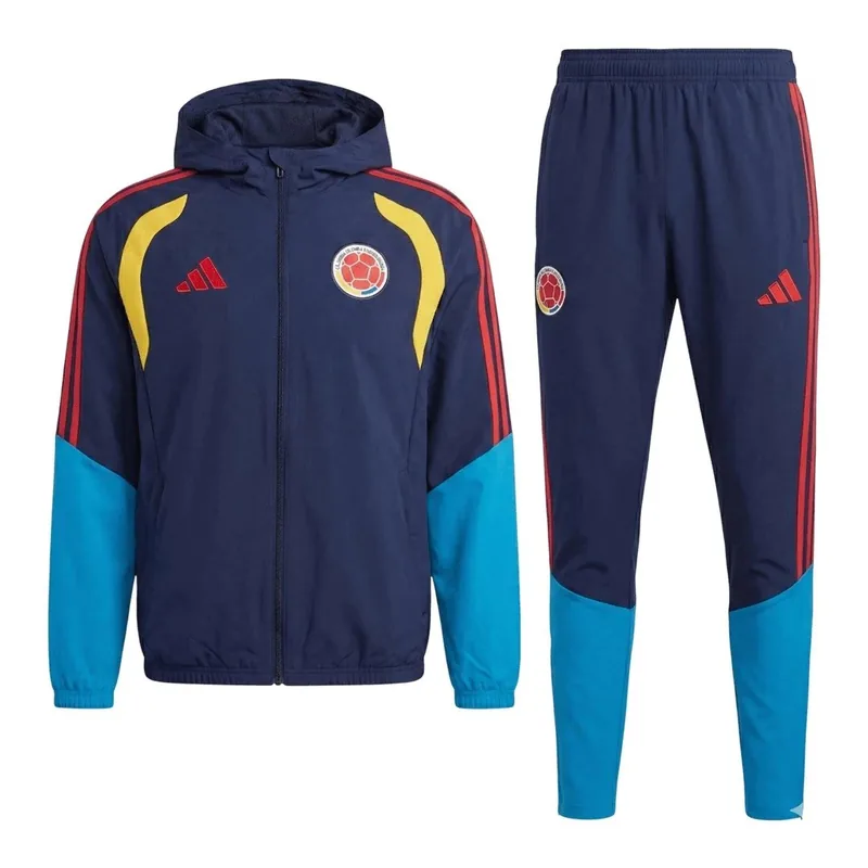 Colombia 2026 Hoodie Tracksuit Navy