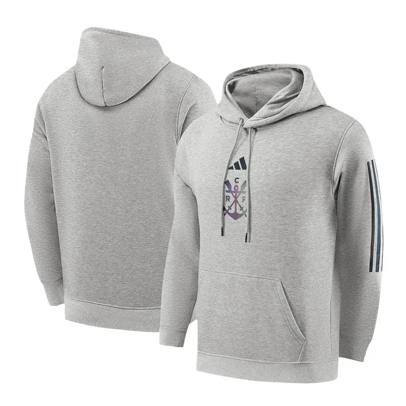 Flamengo 2023 CR Sweater Hoodie 24 Gray