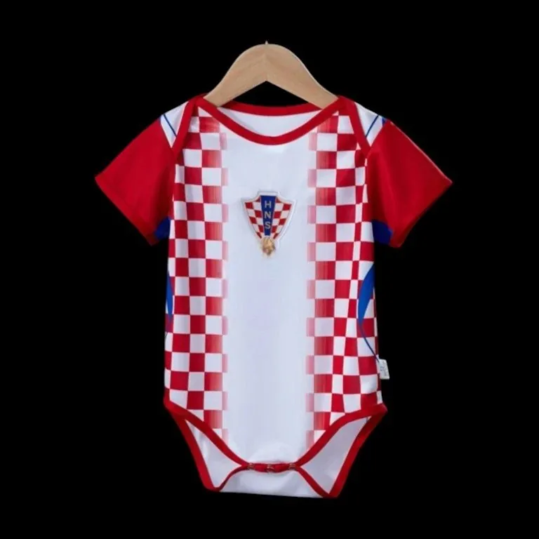 Croatia 2026 Home Bodysuit - Kids Jersey
