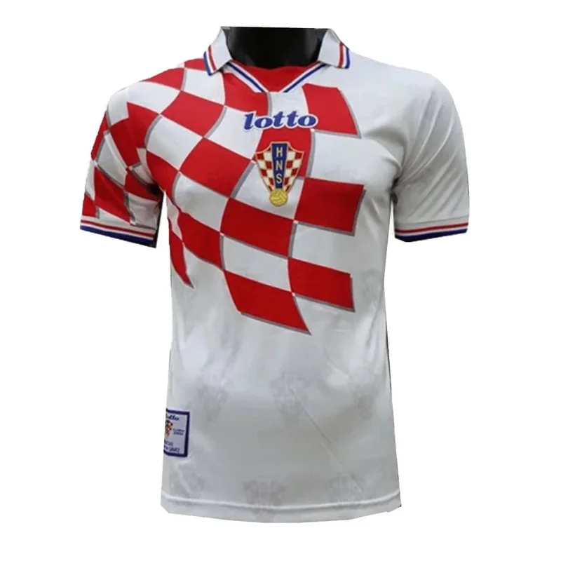 Croatia Retro Home Jersey
