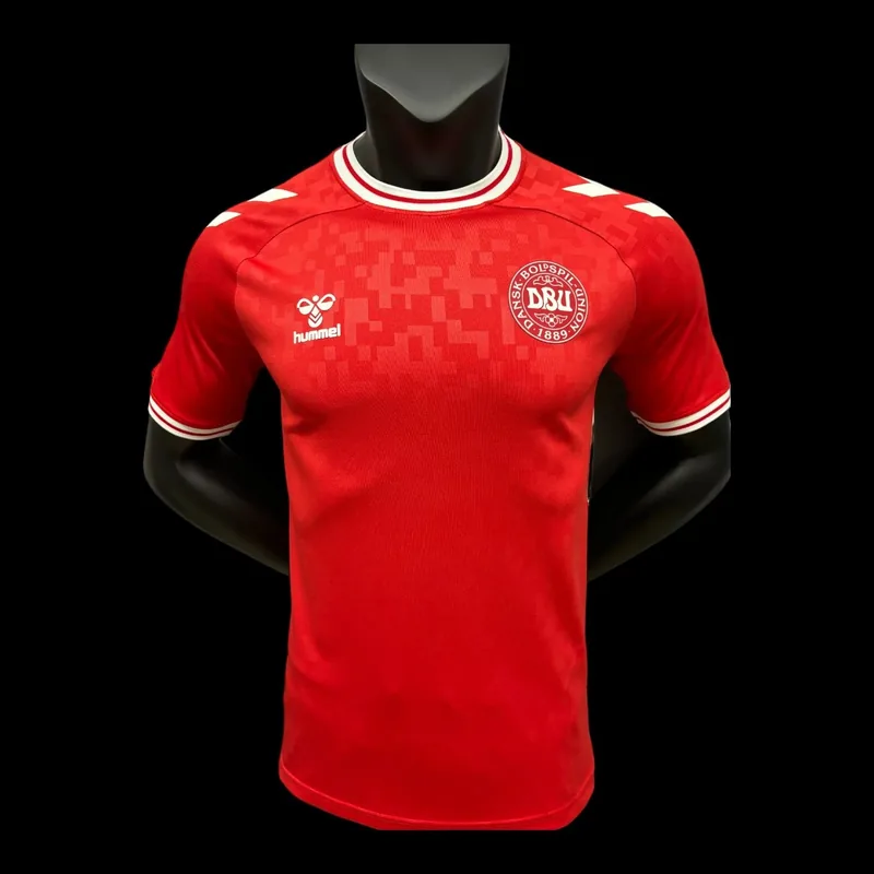 Denmark 2024 Home Jersey (Player Version)