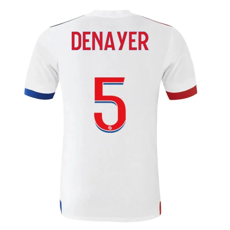 Denayer 5 Olympique Lyonnais 20/21 Home Jersey