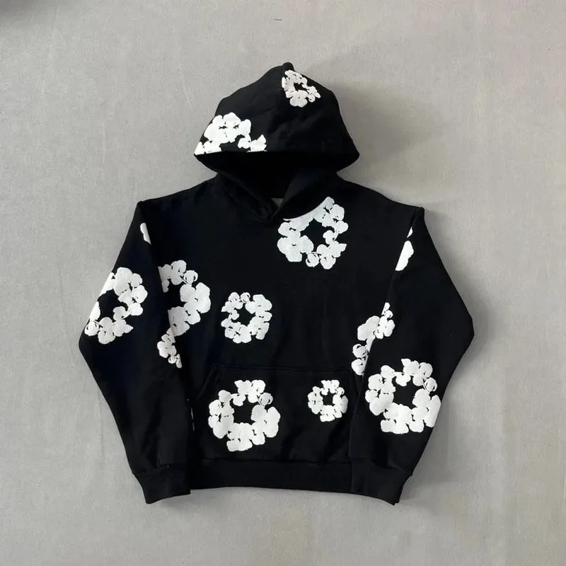 DenimTears Black Hoodie Ver.B