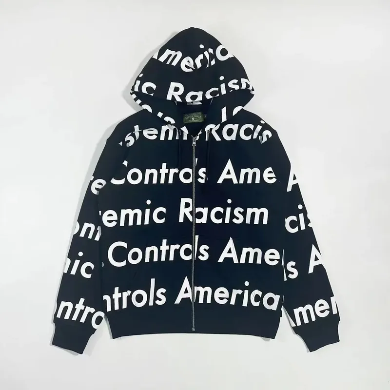 DenimTears Black Hoodie