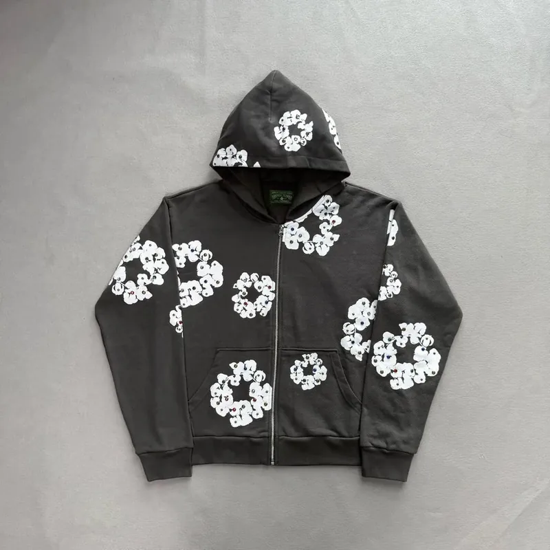DenimTears Gray Hoodie