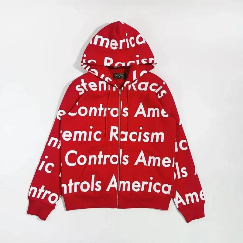 DenimTears Red Hoodie