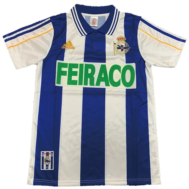 1999/00 Deportivo la Coru A Retro Home Jersey