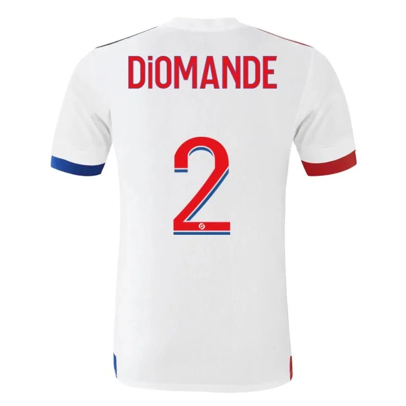 Lyon Diomande 2 Olympique Lyonnais 20/21 Home Jersey