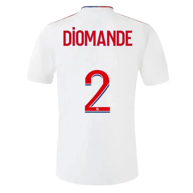 Lyon Diomande 2 Olympique Lyonnais 21/22 Home Jersey