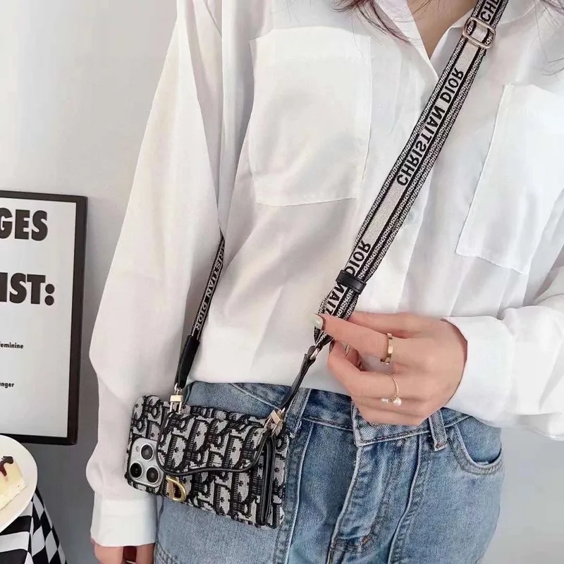Dior Crossbody Card Holder Ver.A