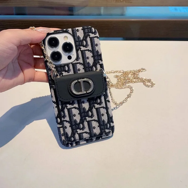 Dior Crossbody Strap Phone Case Ver.A