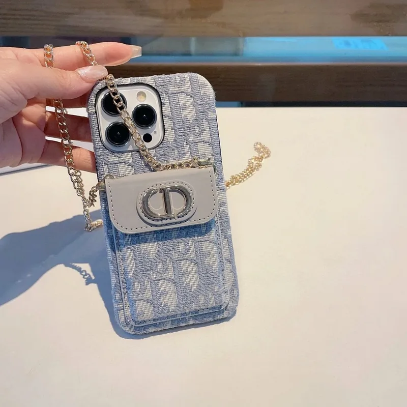 Dior Crossbody Strap Phone Case Ver.B