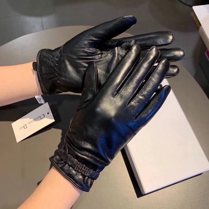 Dior Lambskin Cashmere Gloves Ver.C