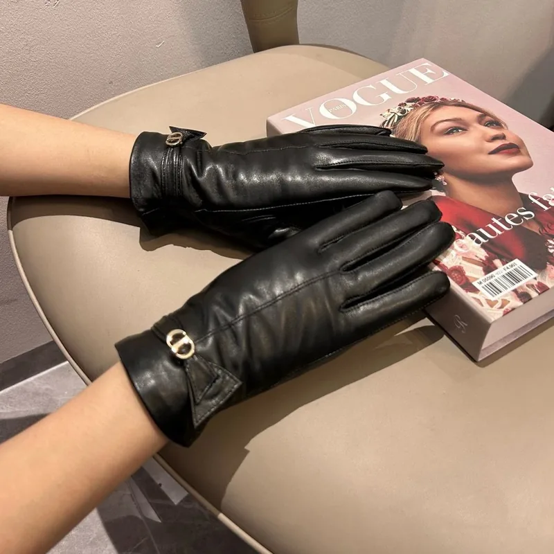 Dior Lambskin Cashmere Gloves Ver.E