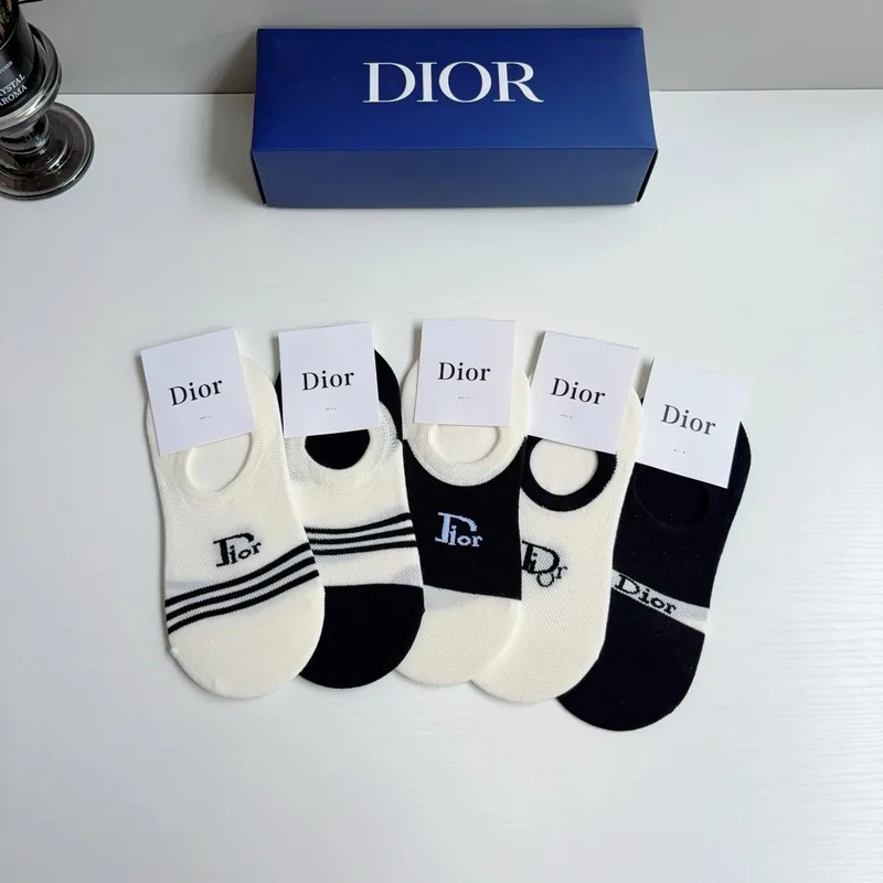 Dior No-Show Socks Ver.A