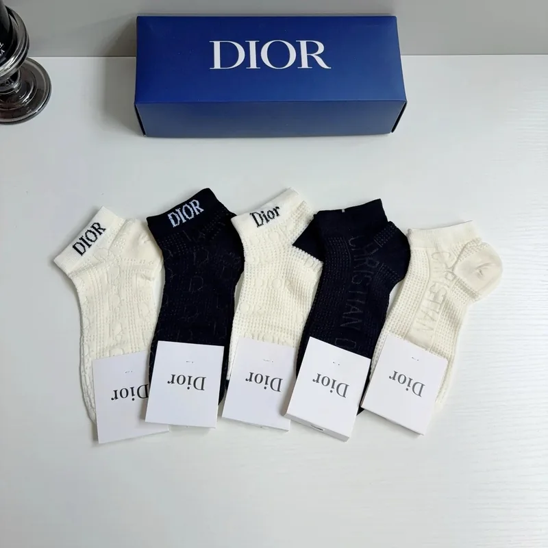 Dior No-Show Socks Ver.B