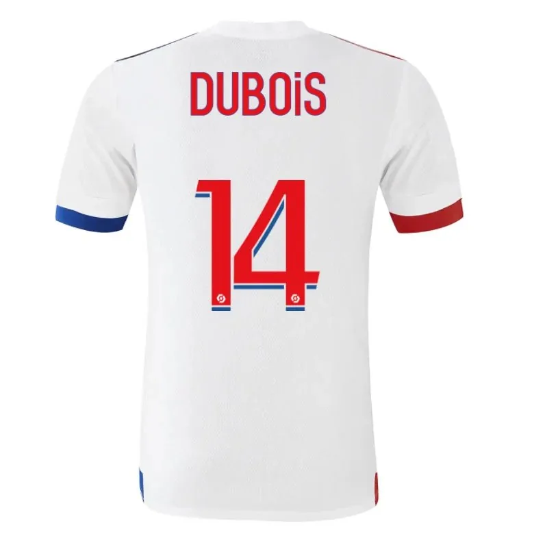 Dubois 14 Olympique Lyonnais 20/21 Home Jersey — photo 1