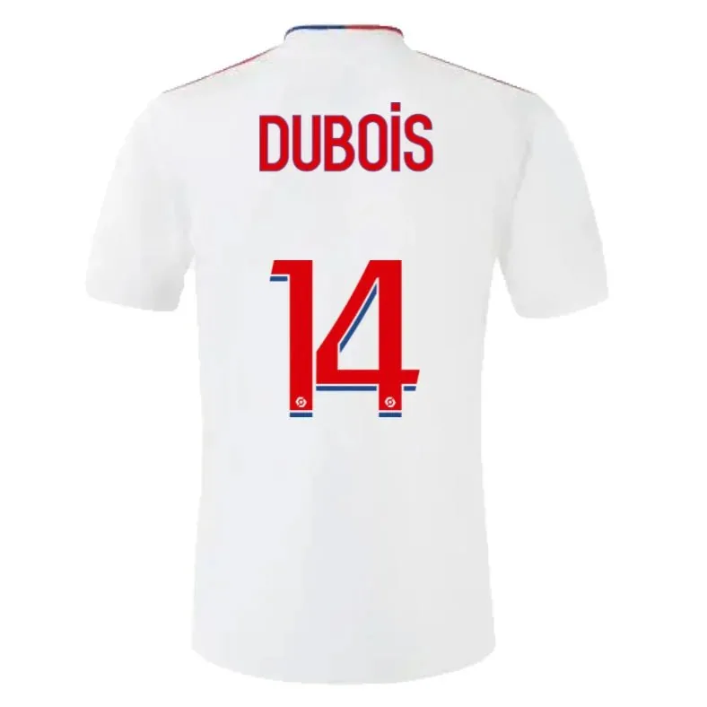 Lyon Dubois 14 Olympique Lyonnais 21/22 Home Jersey