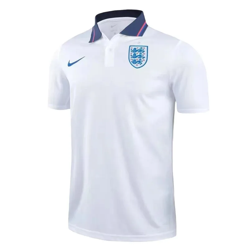 England 2021 Soccer Core Polo Shirts 22