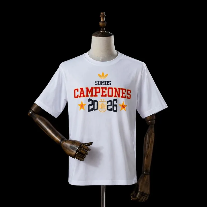 Spain 2026 T Shirt “Somos Campeones” Jersey