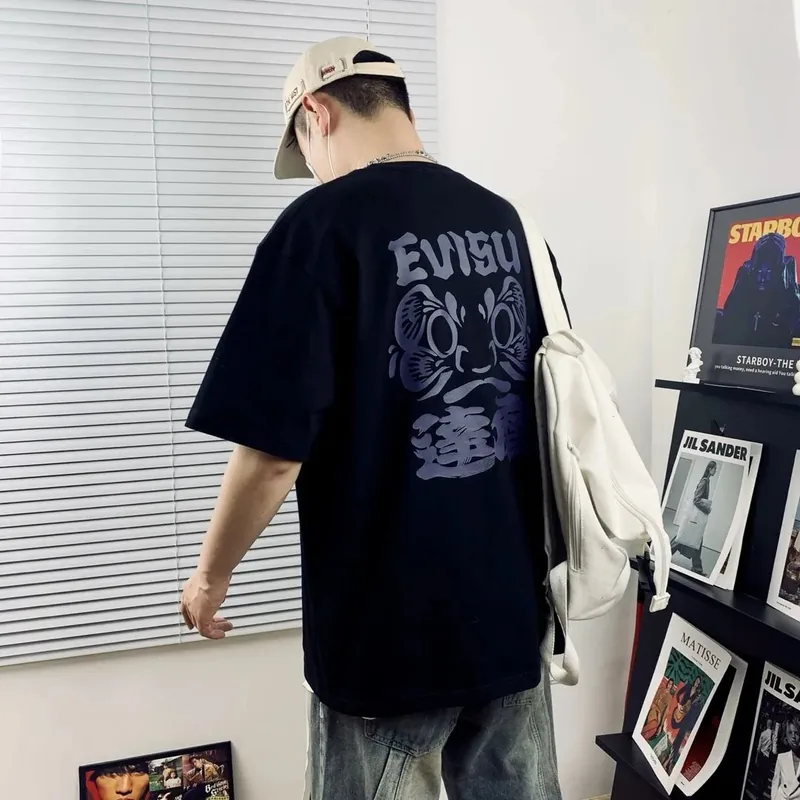 Evisu Black T-Shirt Women Ver.X