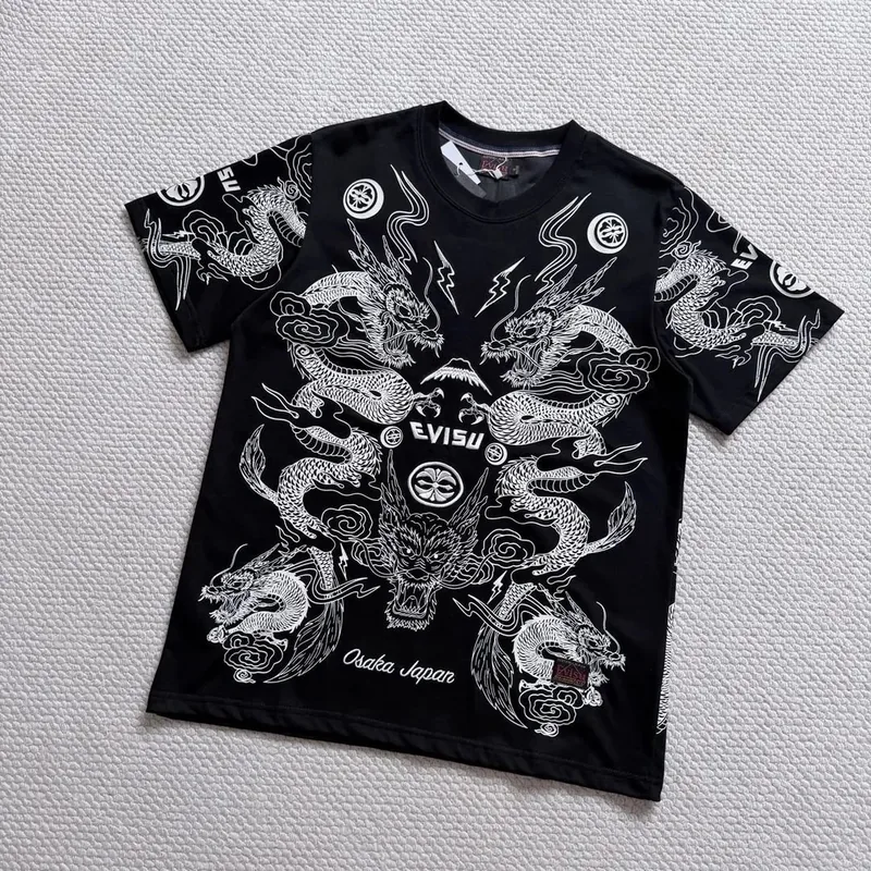 Evisu Black T-Shirt