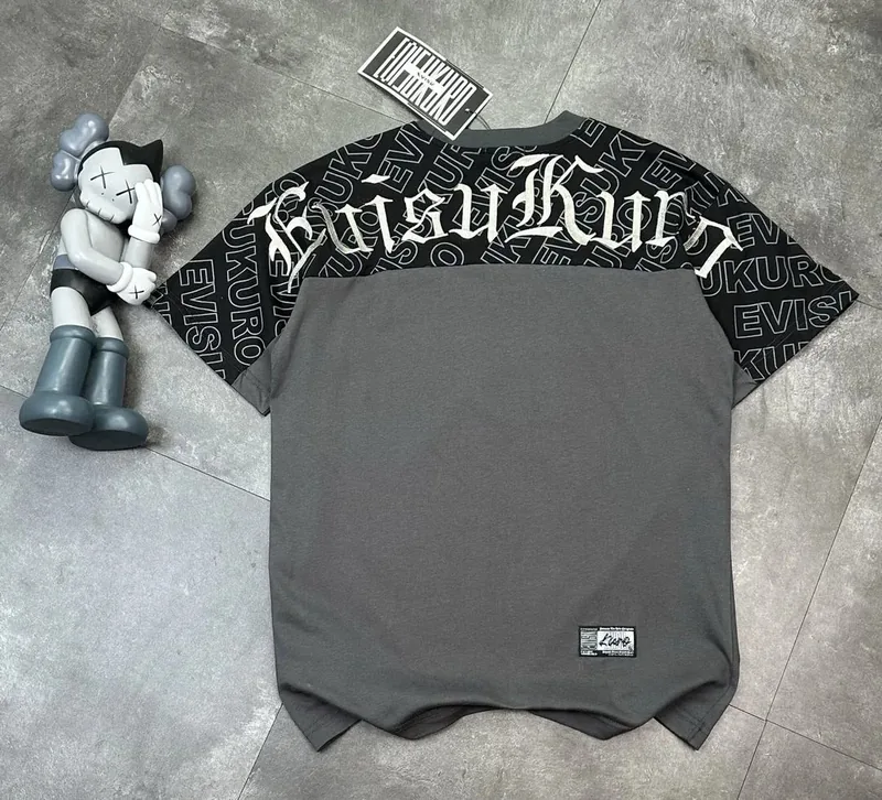 Evisu Gray T-Shirt Women Ver.A