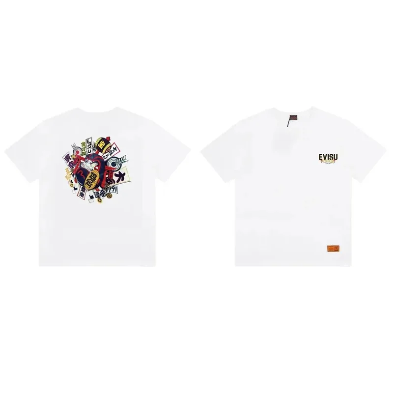 Evisu Multicolor T-Shirt Women Ver.P