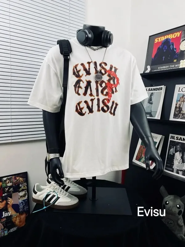 Evisu Multicolor T-Shirt Women Ver.V