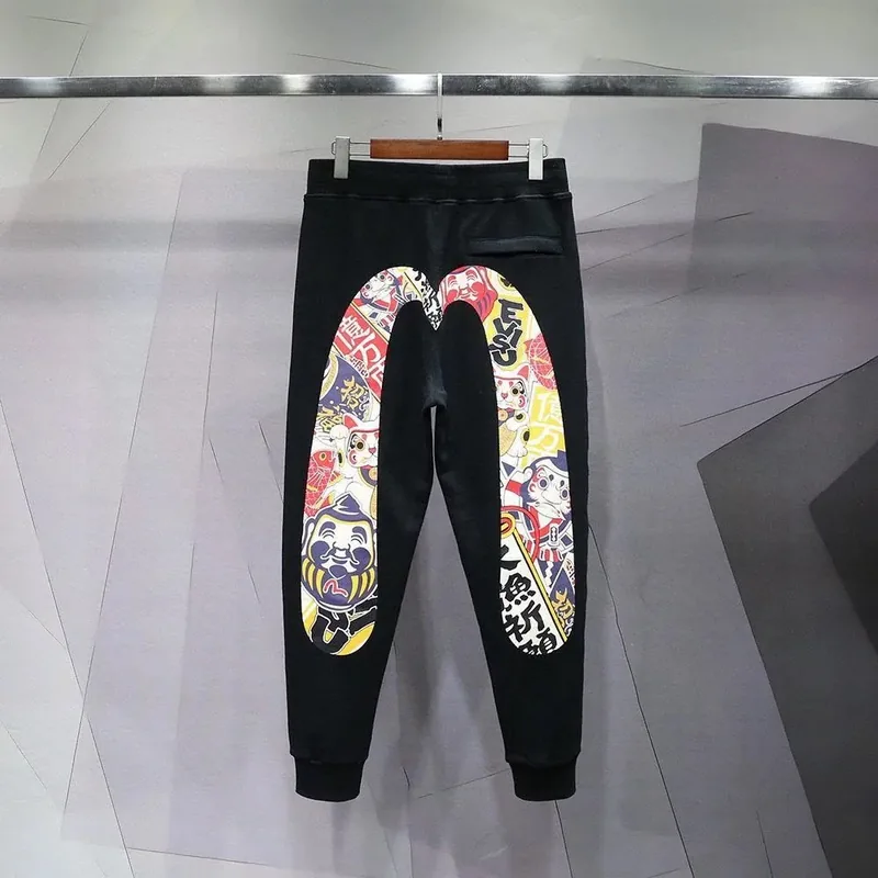 Evisu Print Pants