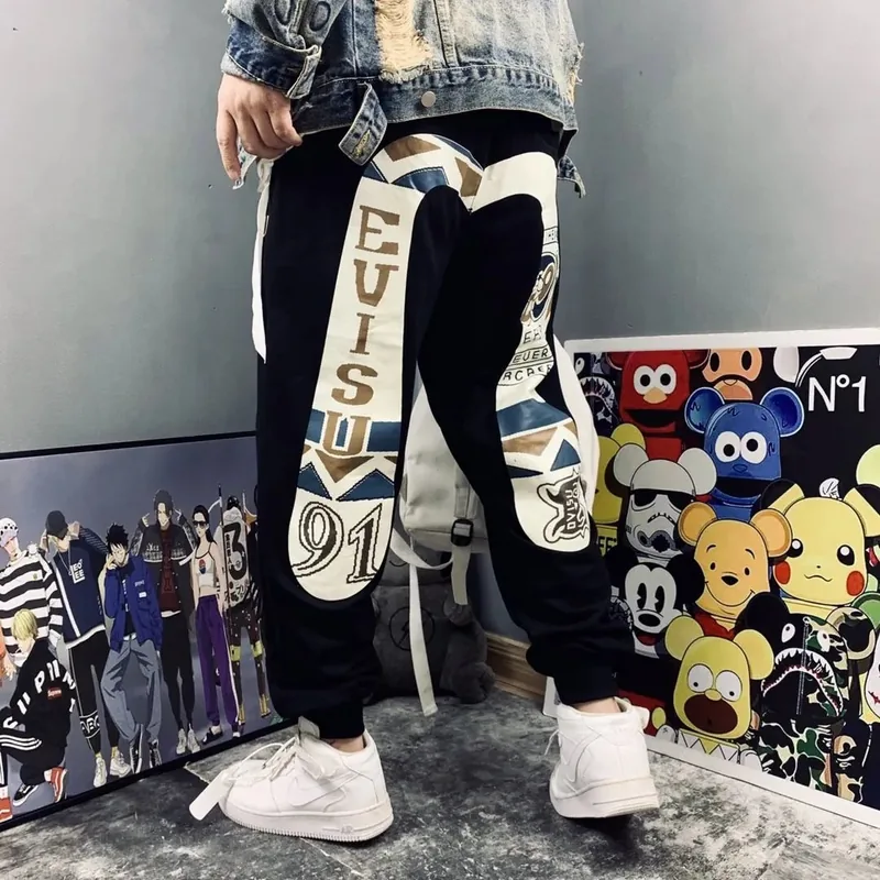 Evisu White Pants Women Ver.E