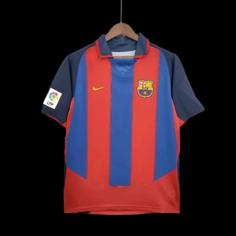 Barcelona FC 03/04 Retro Jersey