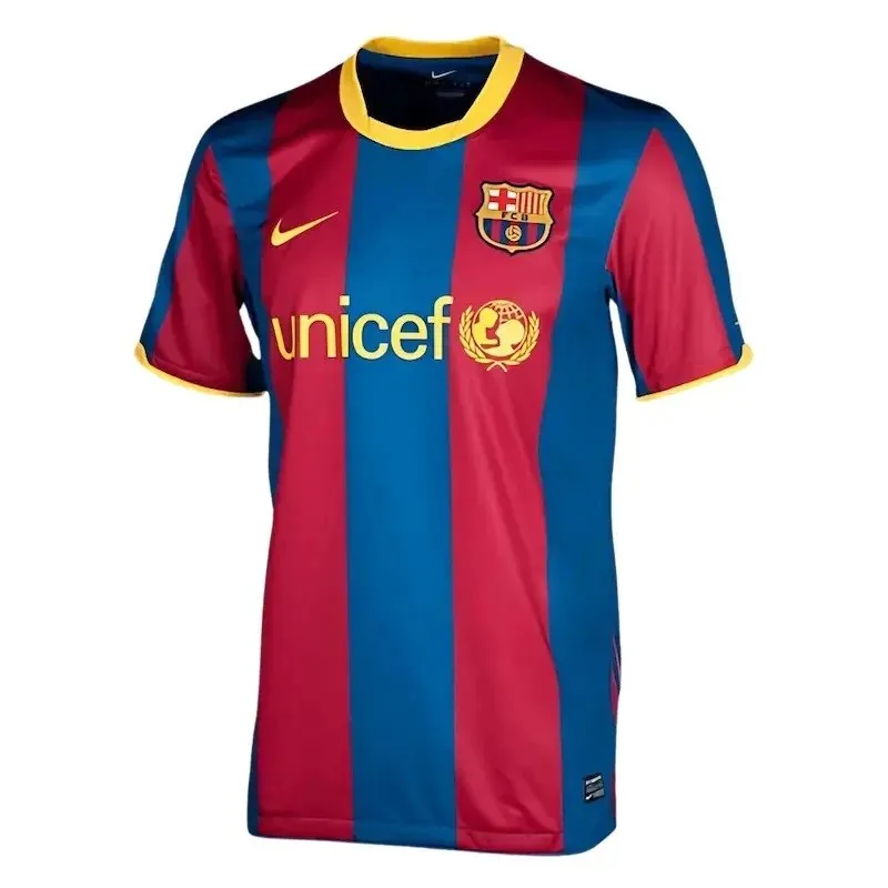 Barcelona FC 10/11 Retro Home Jersey