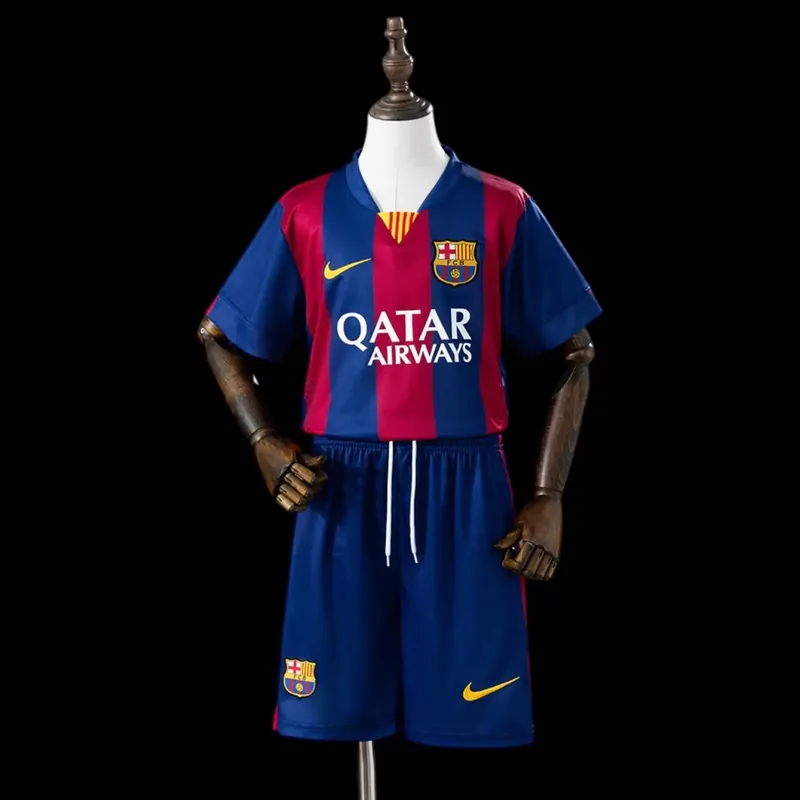 Barcelona FC 14/15 Retro Jersey - Kids