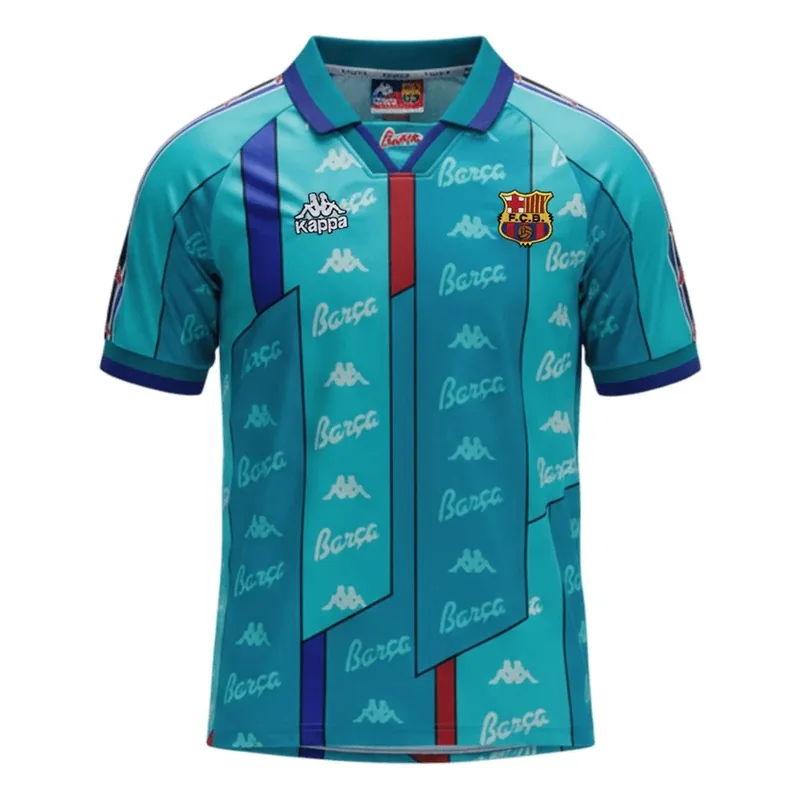 Barcelona 1996/97 FC Retro Away Jersey