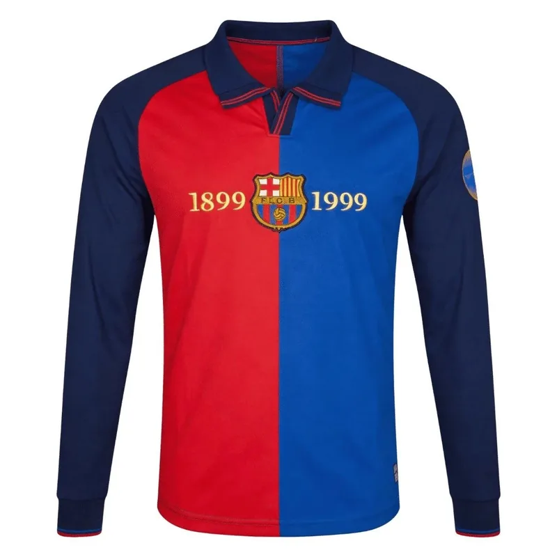 Barcelona 1999/00 FC Retro Home Jersey