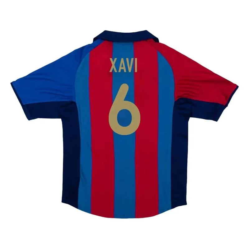 Barcelona 2001/02 FC Retro Home Jersey