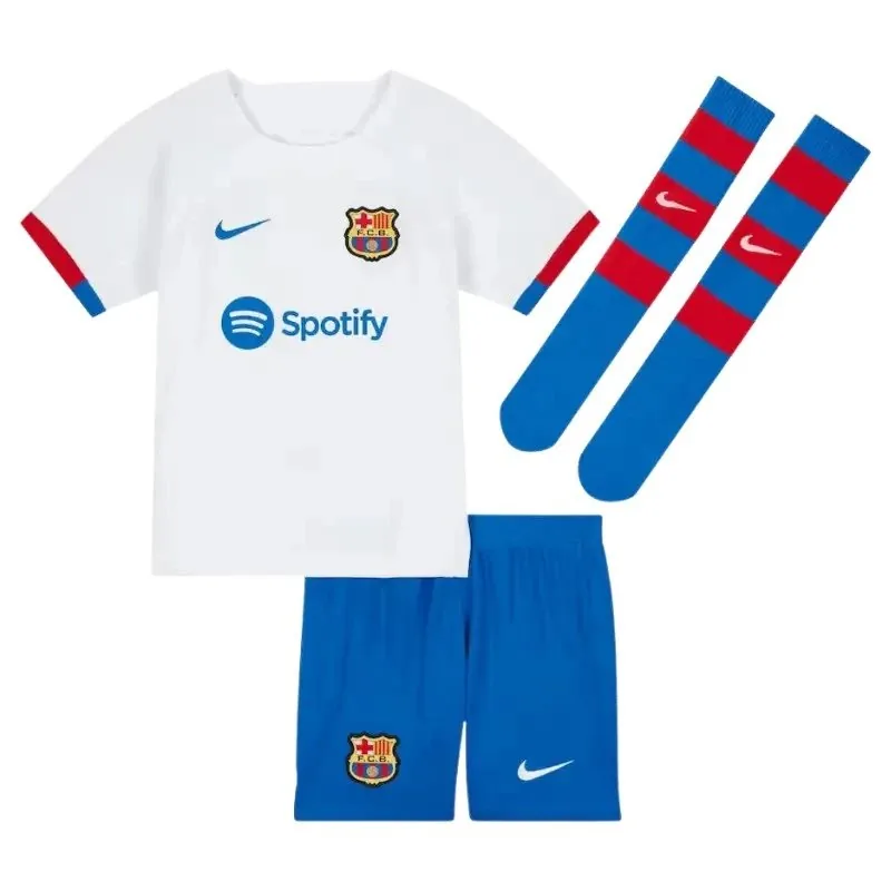 Barcelona FC 23/24 Away Jersey - Kids