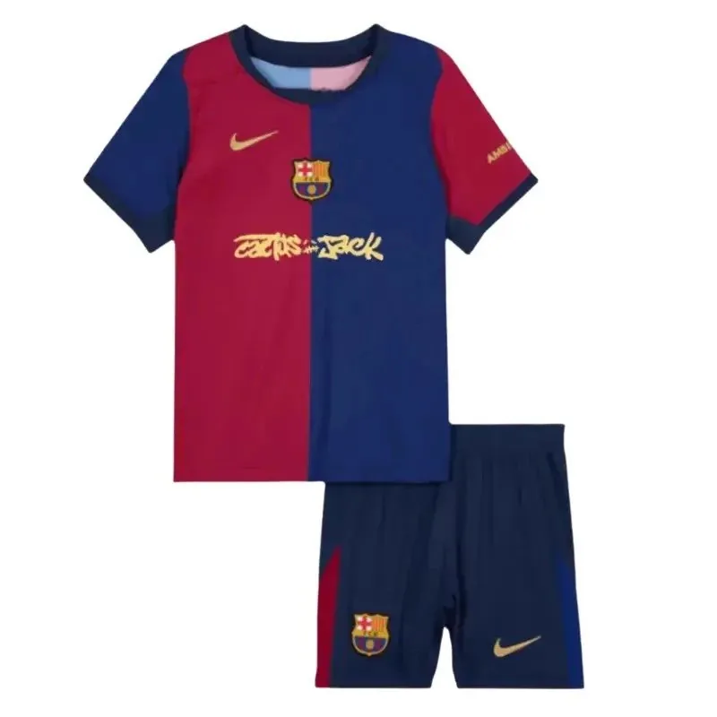Barcelona FC 24/25 Home Jersey - Kids