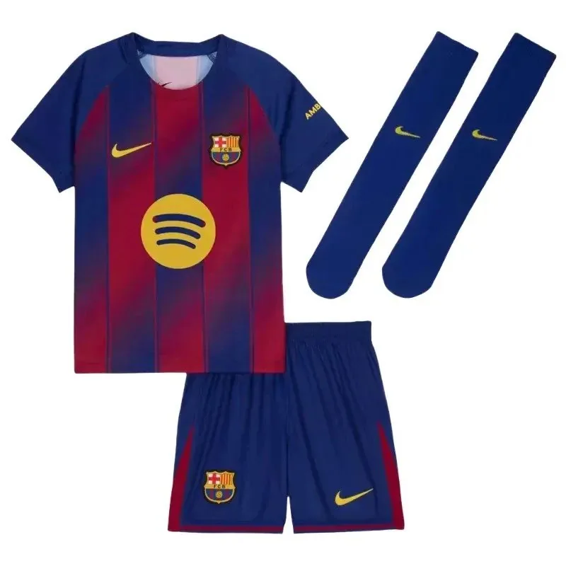 Barcelona FC 25/26 Home Jersey - Kids